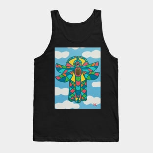 Dragonfly Hamsa by Harriette Knight Tank Top